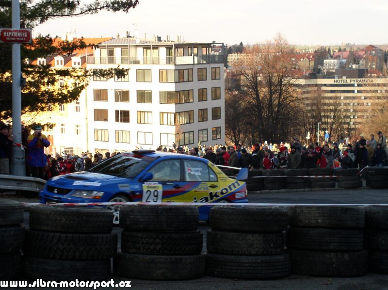 Prask Rallysprint 8. 12. 2007