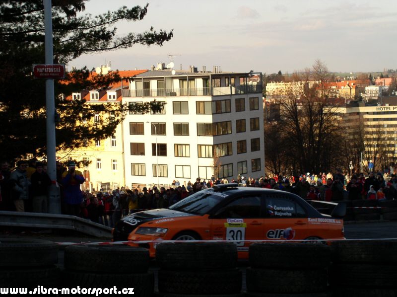 Prask Rallysprint 8. 12. 2007