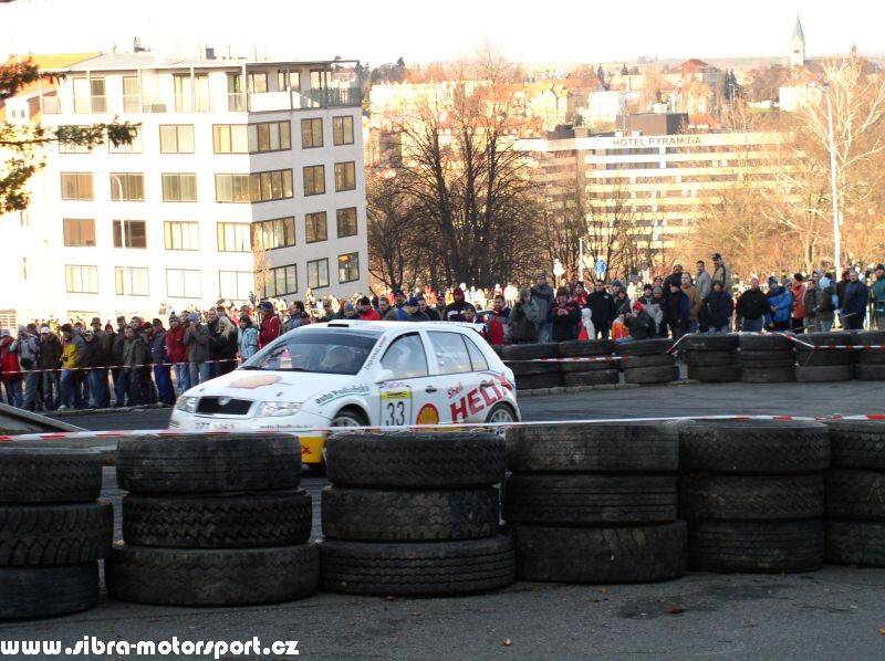 Prask Rallysprint 8. 12. 2007