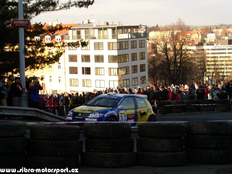 Prask Rallysprint 8. 12. 2007