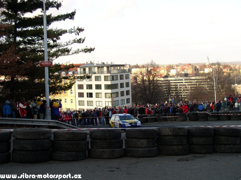Prask Rallysprint 8. 12. 2007