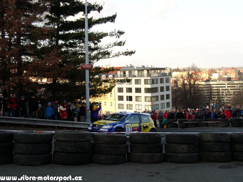 Prask Rallysprint 8. 12. 2007