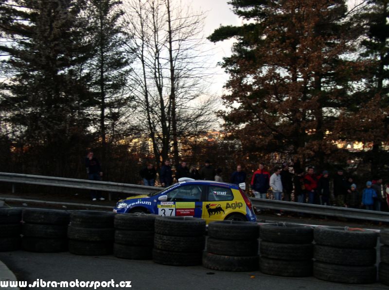 Prask Rallysprint 8. 12. 2007
