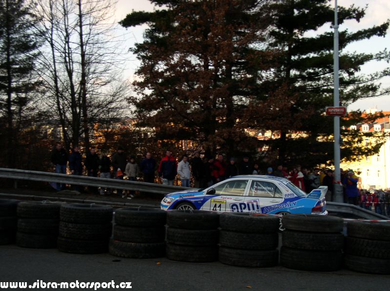 Prask Rallysprint 8. 12. 2007
