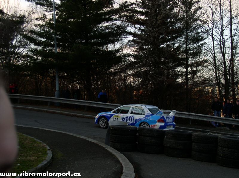 Prask Rallysprint 8. 12. 2007