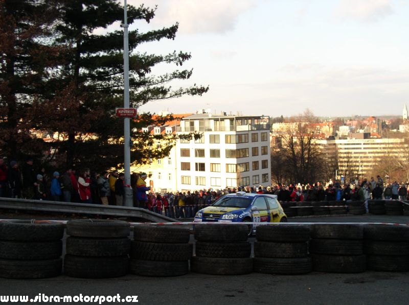 Prask Rallysprint 8. 12. 2007
