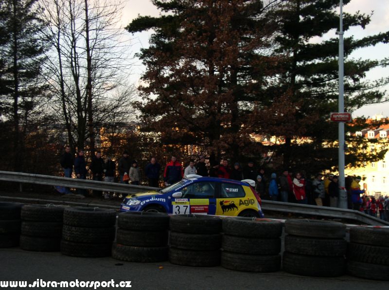 Prask Rallysprint 8. 12. 2007
