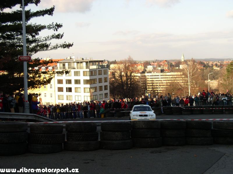 Prask Rallysprint 8. 12. 2007