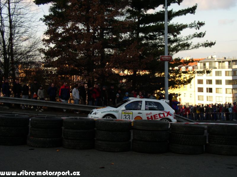 Prask Rallysprint 8. 12. 2007