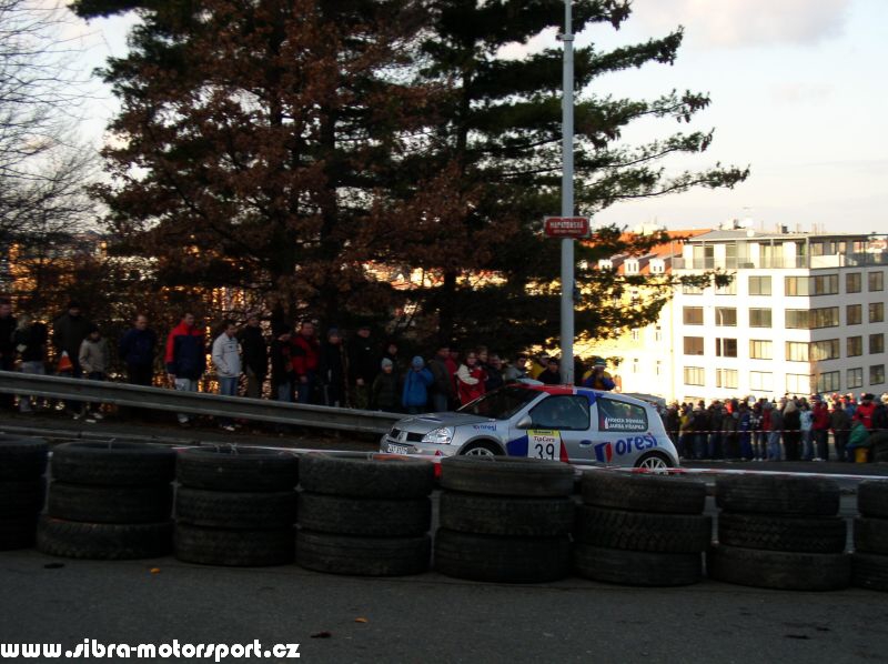 Prask Rallysprint 8. 12. 2007