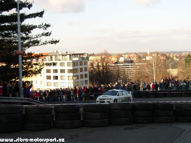 Prask Rallysprint 8. 12. 2007
