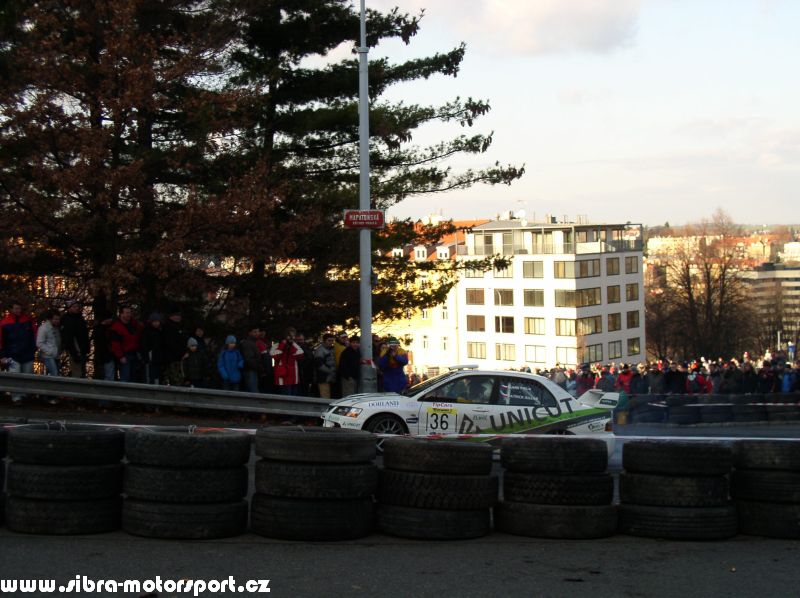 Prask Rallysprint 8. 12. 2007