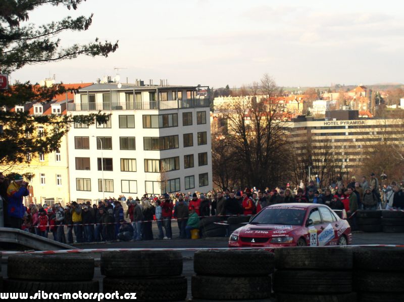 Prask Rallysprint 8. 12. 2007