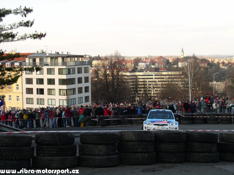 Prask Rallysprint 8. 12. 2007