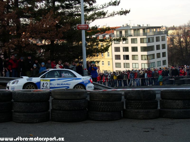 Prask Rallysprint 8. 12. 2007