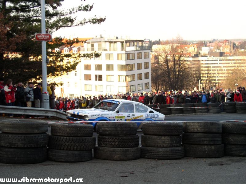 Prask Rallysprint 8. 12. 2007