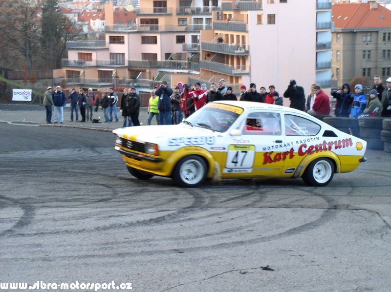 Prask Rallysprint 8. 12. 2007