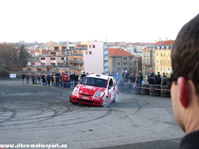 Prask Rallysprint 8. 12. 2007