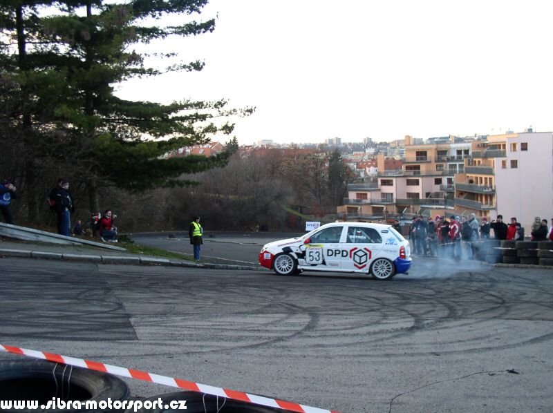 Prask Rallysprint 8. 12. 2007