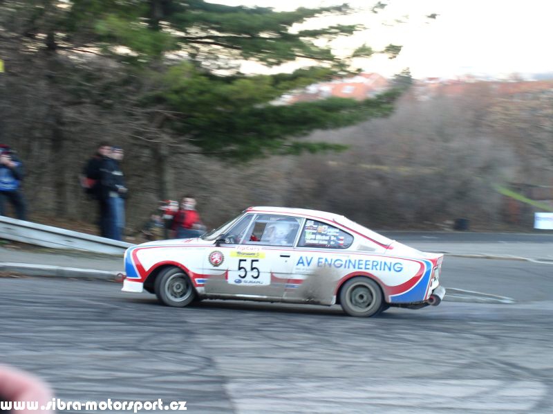 Prask Rallysprint 8. 12. 2007