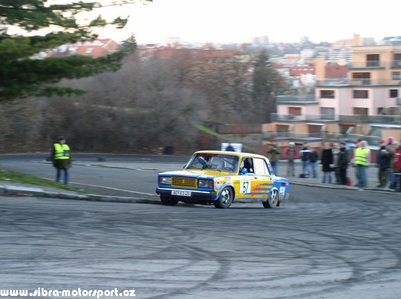 Prask Rallysprint 8. 12. 2007