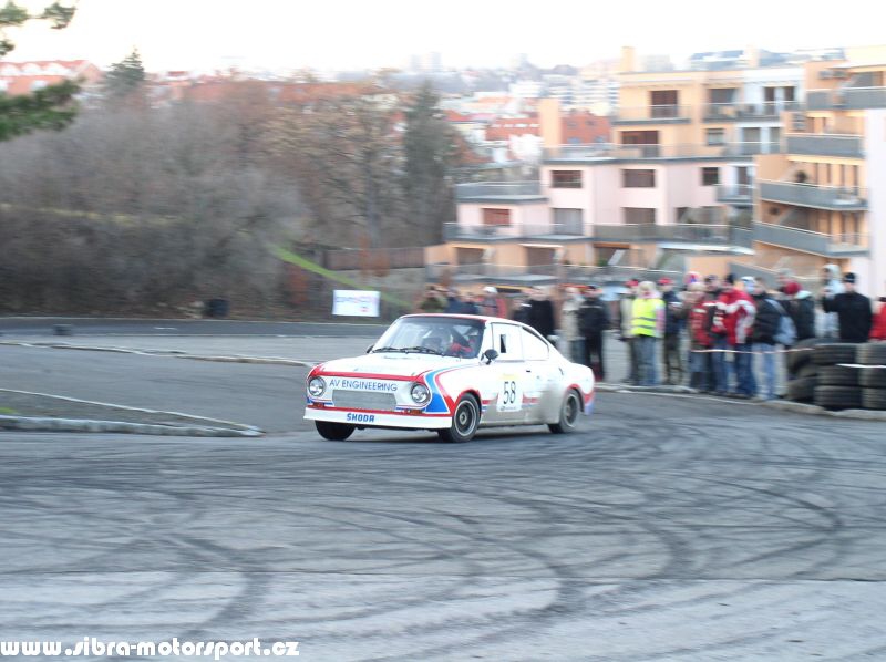 Prask Rallysprint 8. 12. 2007