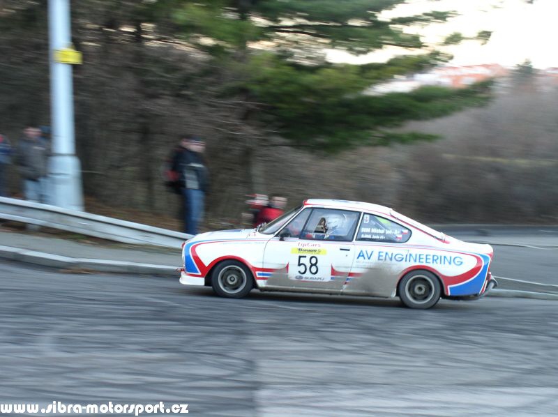 Prask Rallysprint 8. 12. 2007