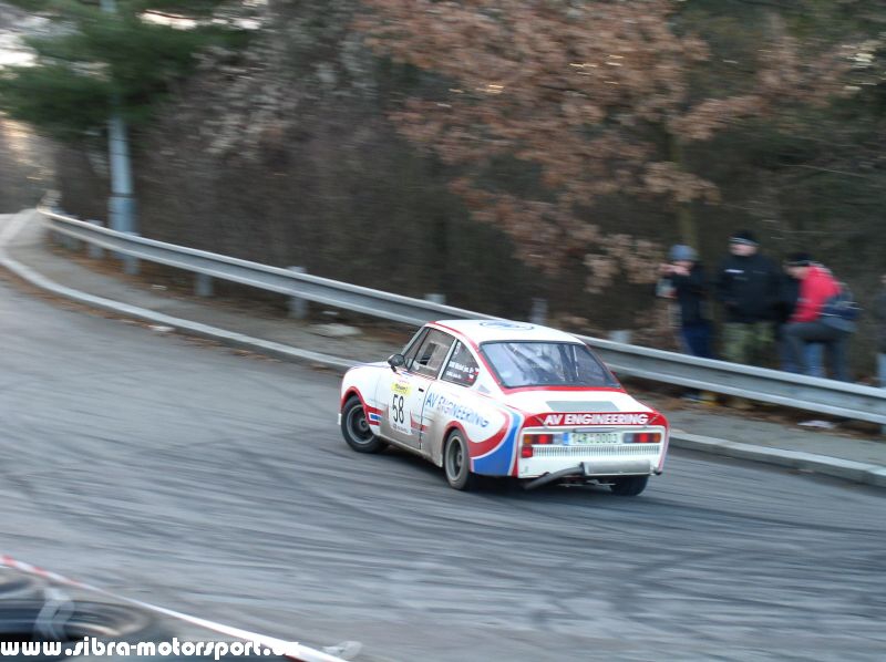Prask Rallysprint 8. 12. 2007