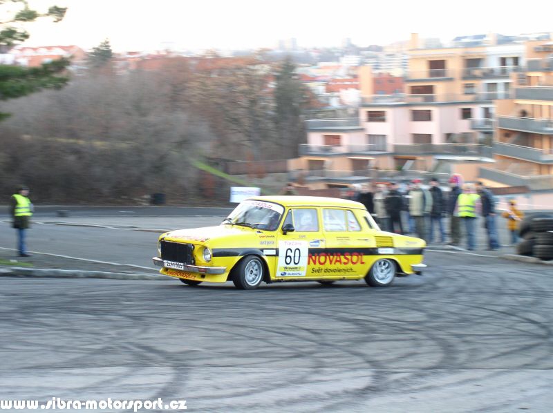 Prask Rallysprint 8. 12. 2007