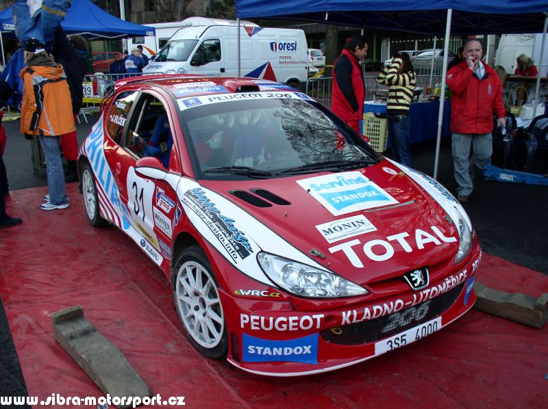 Prask Rallysprint 8. 12. 2007