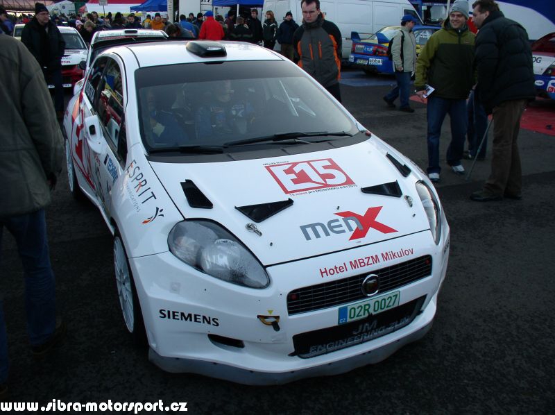 Prask Rallysprint 8. 12. 2007