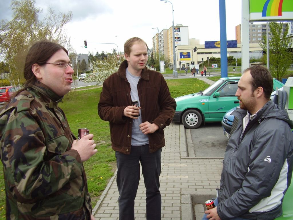 Biny 2008, cesta na sraz