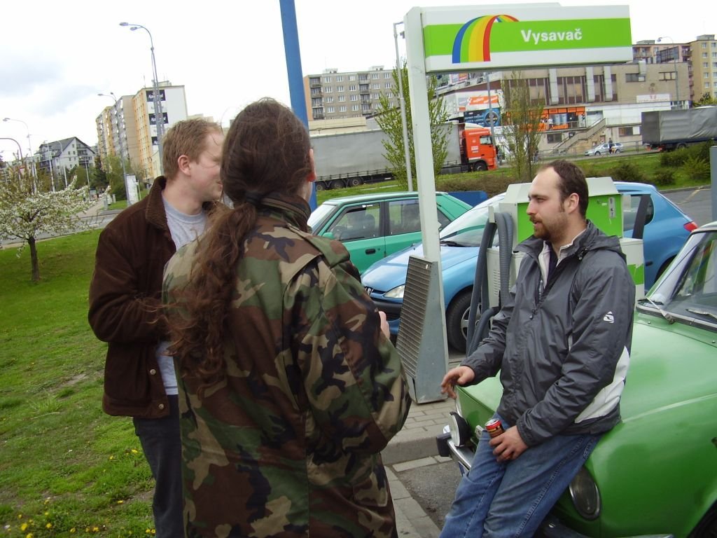Biny 2008, cesta na sraz