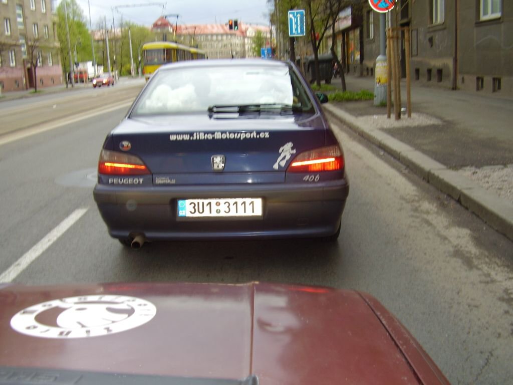 Biny 2008, cesta na sraz