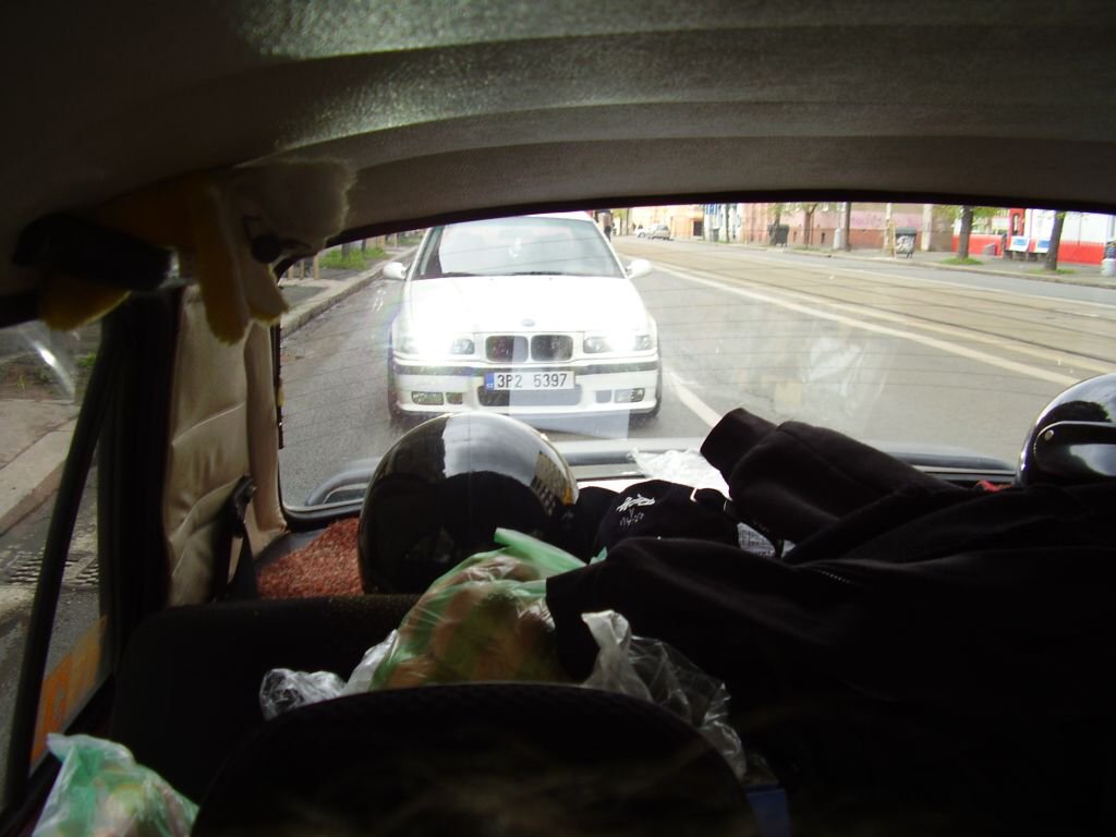 Biny 2008, cesta na sraz