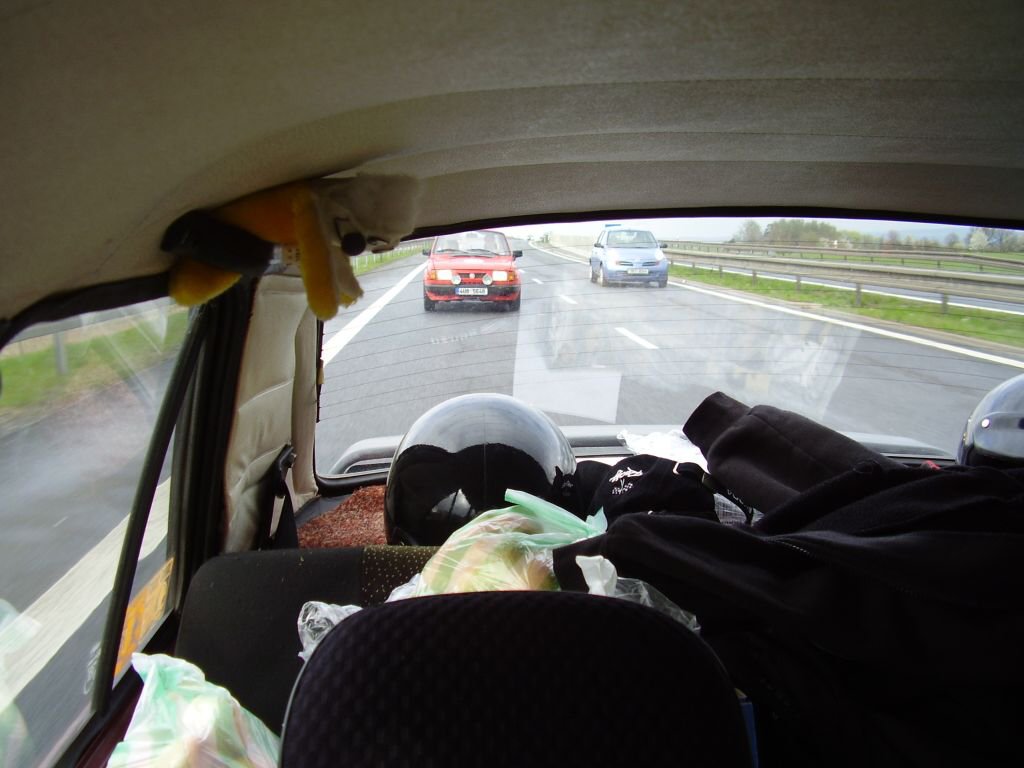 Biny 2008, cesta na sraz