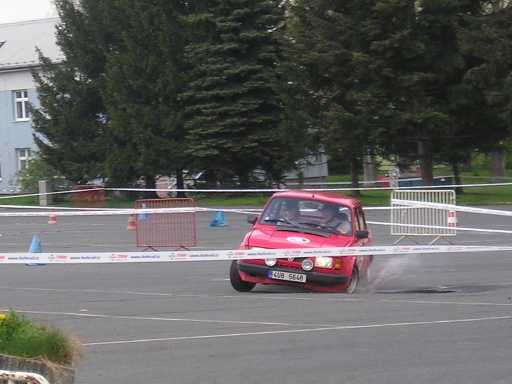 Biny 2008, z trat SiBra Motorsport