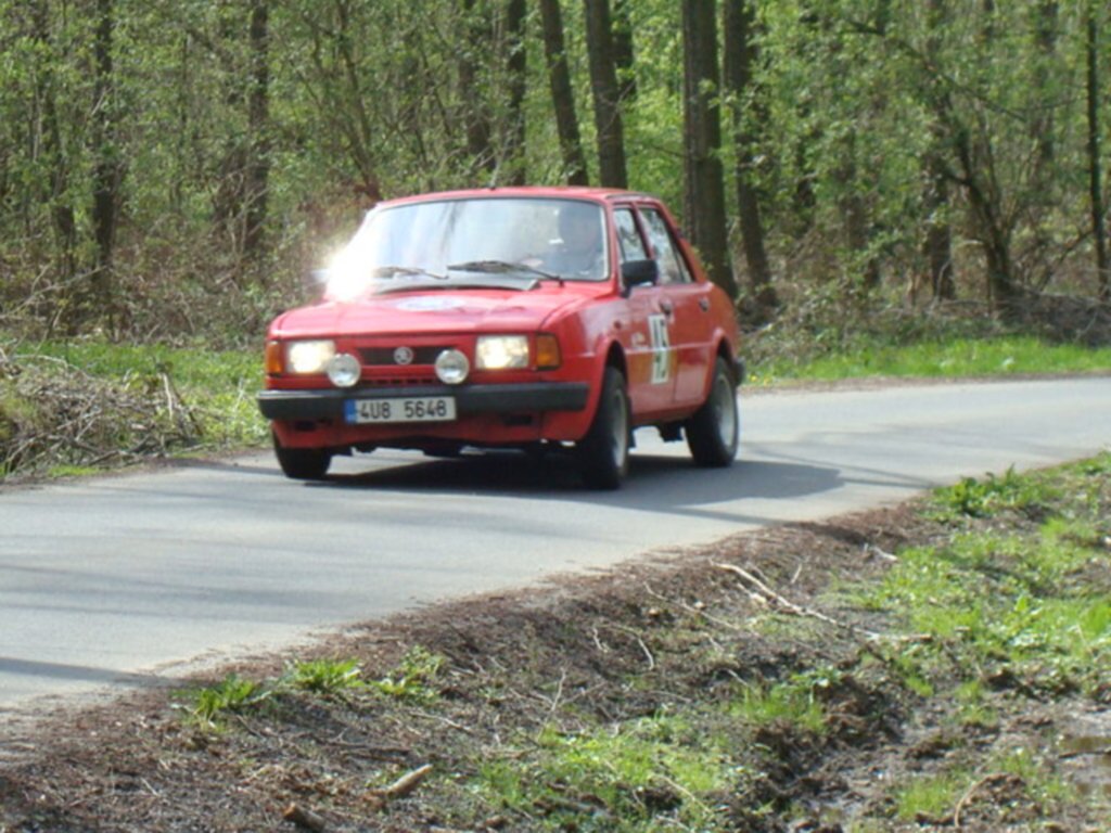 Biny 2008, z trat SiBra Motorsport
