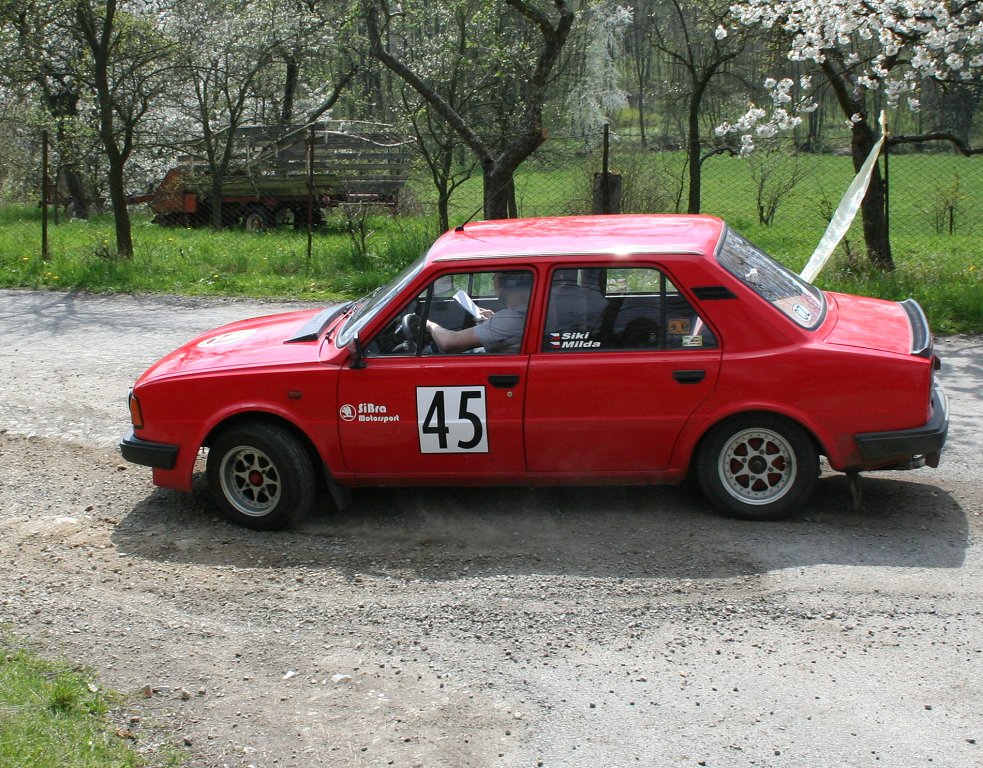 Biny 2008, z trat SiBra Motorsport