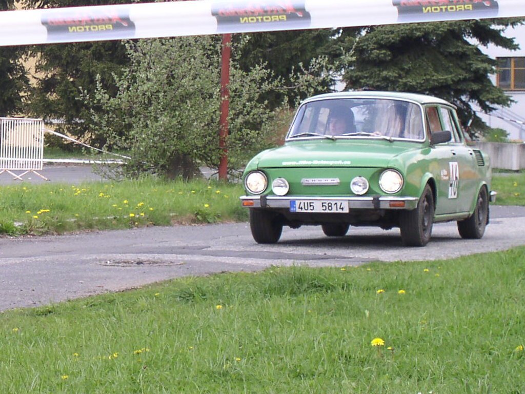 Biny 2008, z trat SiBra Motorsport