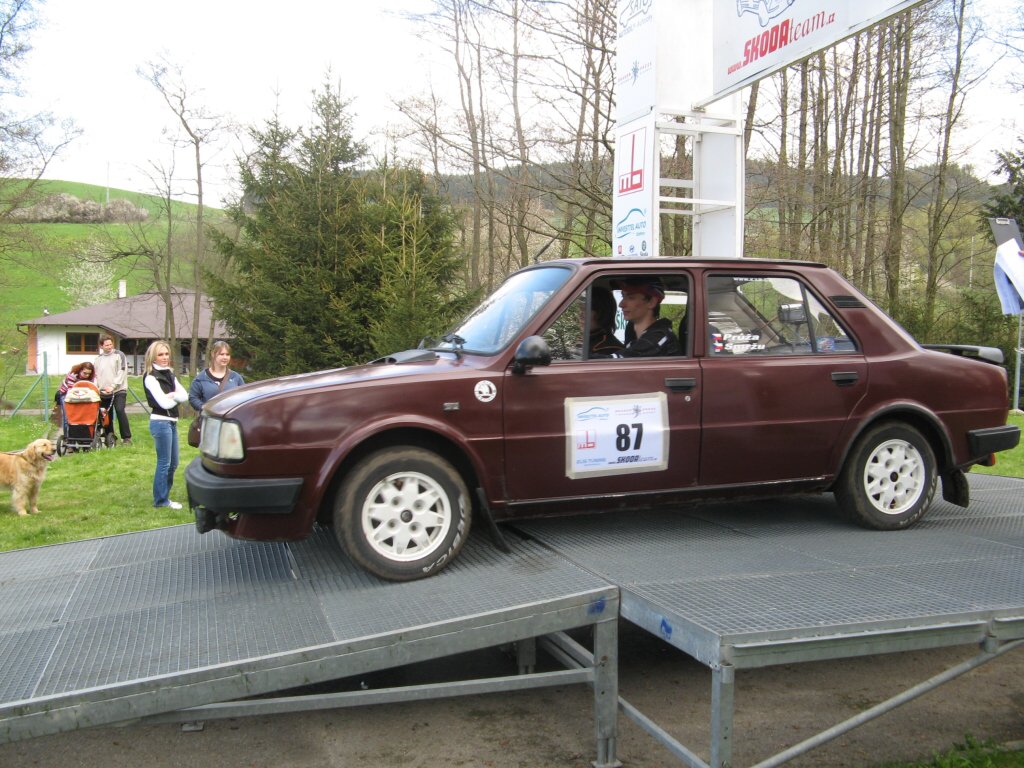 Biny 2008, z trat SiBra Motorsport