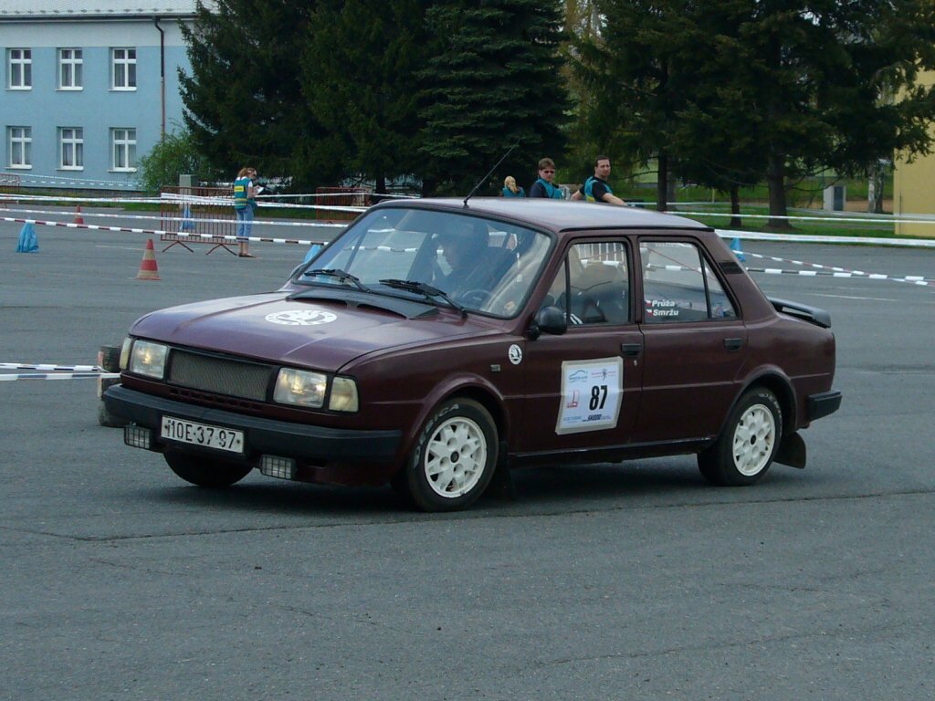 Biny 2008, z trat SiBra Motorsport