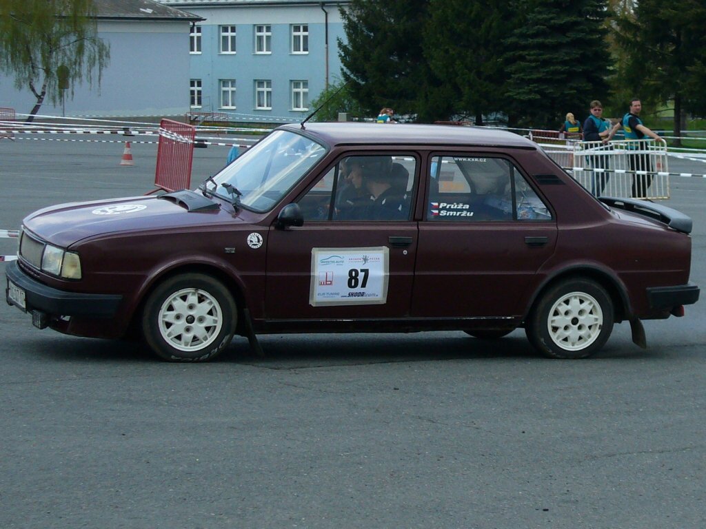 Biny 2008, z trat SiBra Motorsport