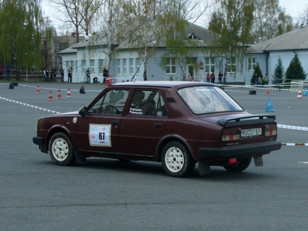 Biny 2008, z trat SiBra Motorsport