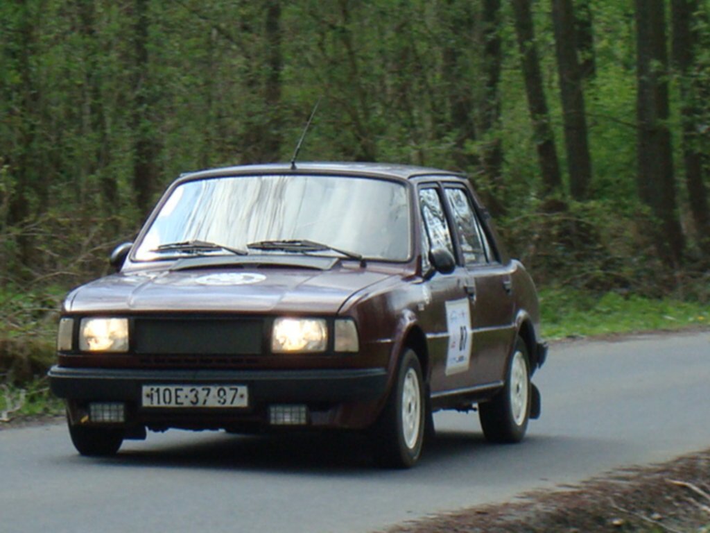 Biny 2008, z trat SiBra Motorsport