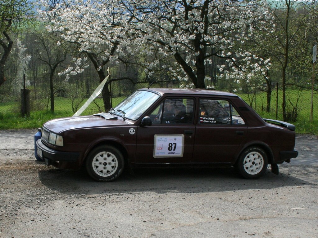 Biny 2008, z trat SiBra Motorsport
