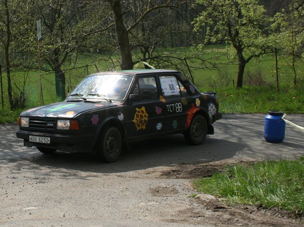 Biny 2008, z trat SiBra Motorsport